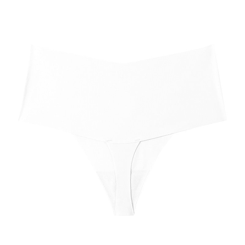 Texlina Women’s Seamless High-Waist Invisible Thong – Silksculpt™ Essentials Collection( 10 PCS/Pack)