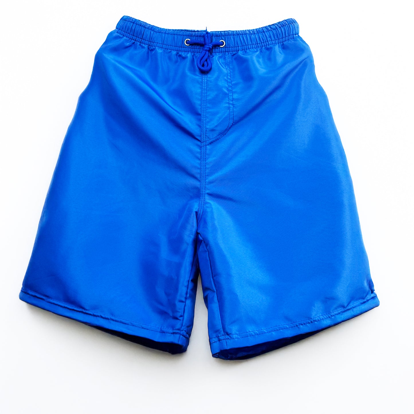 Texlina Men’s Peach Skin Solid Color Beach Shorts – ShoreEase™ Essentials Series