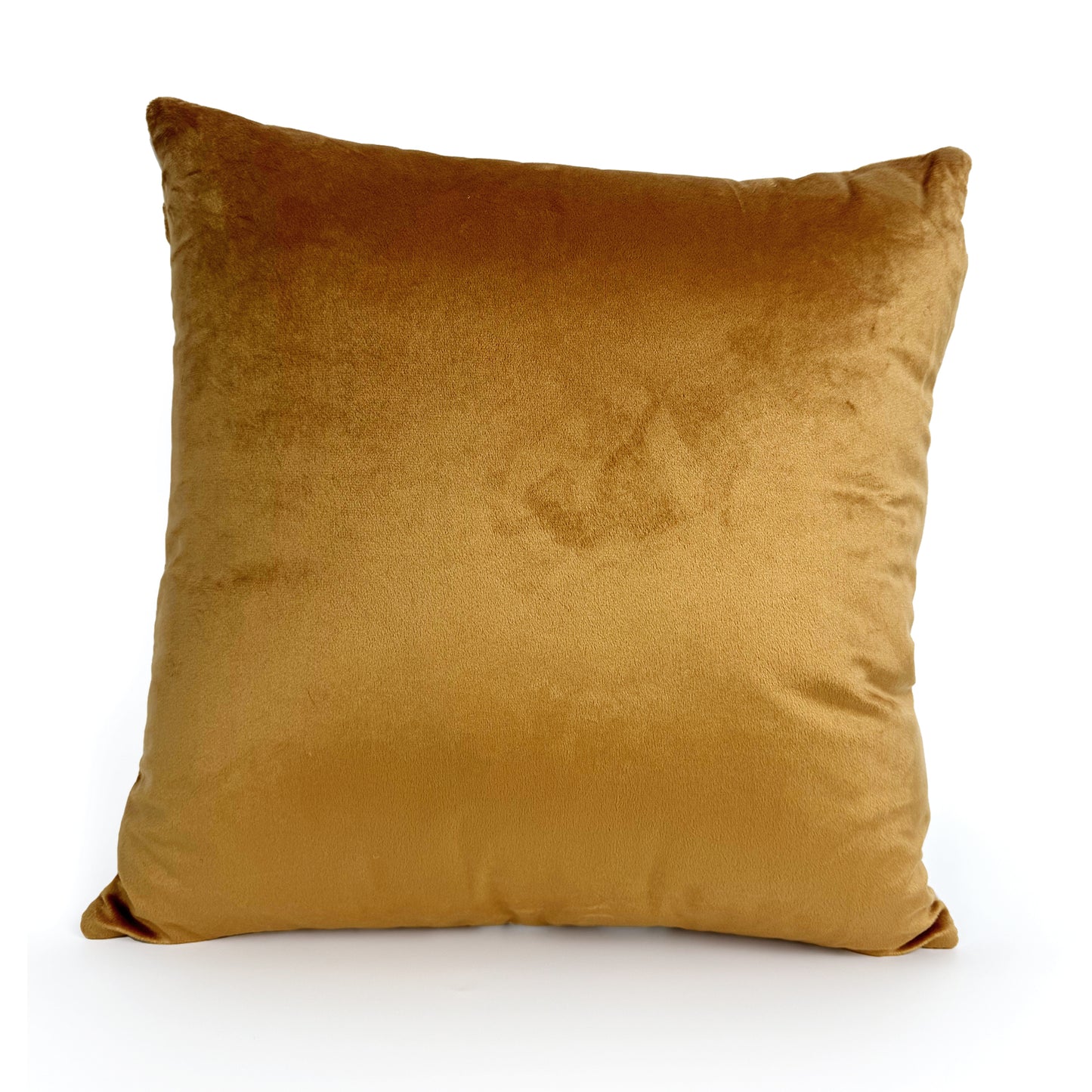Cozy Moon Phase Throw Pillow, Yellow (18" x 18" / 45 x 45 cm)