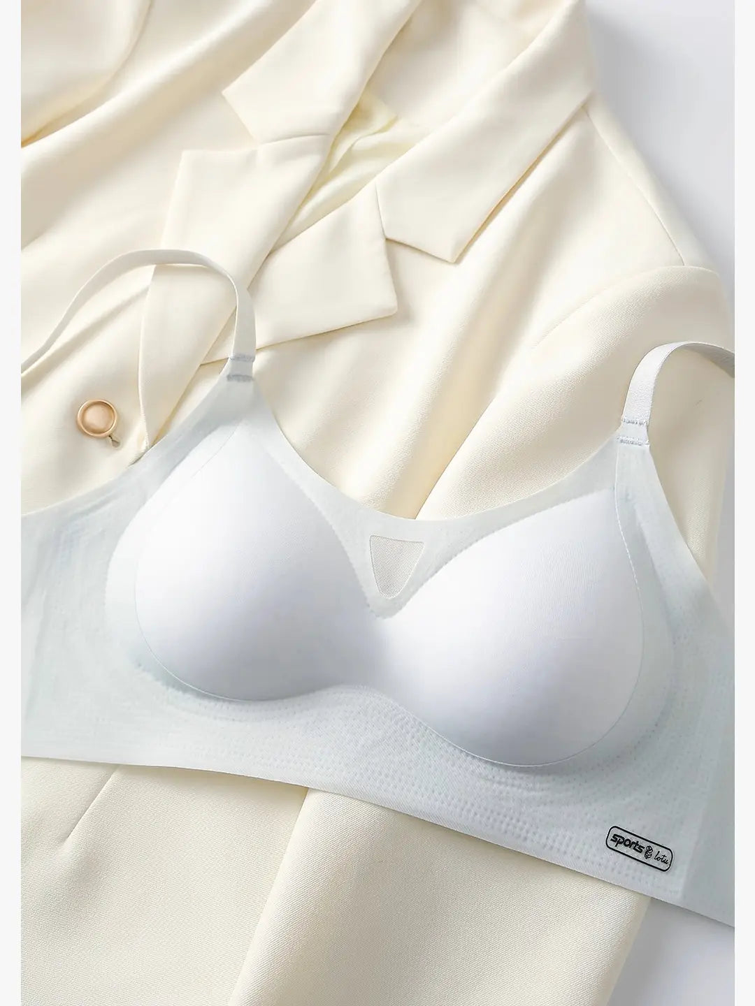 Texlina Women’s Seamless Mesh Panel Bra – AeroLift™ ComfortFit Series( 12 PCS/Pack)