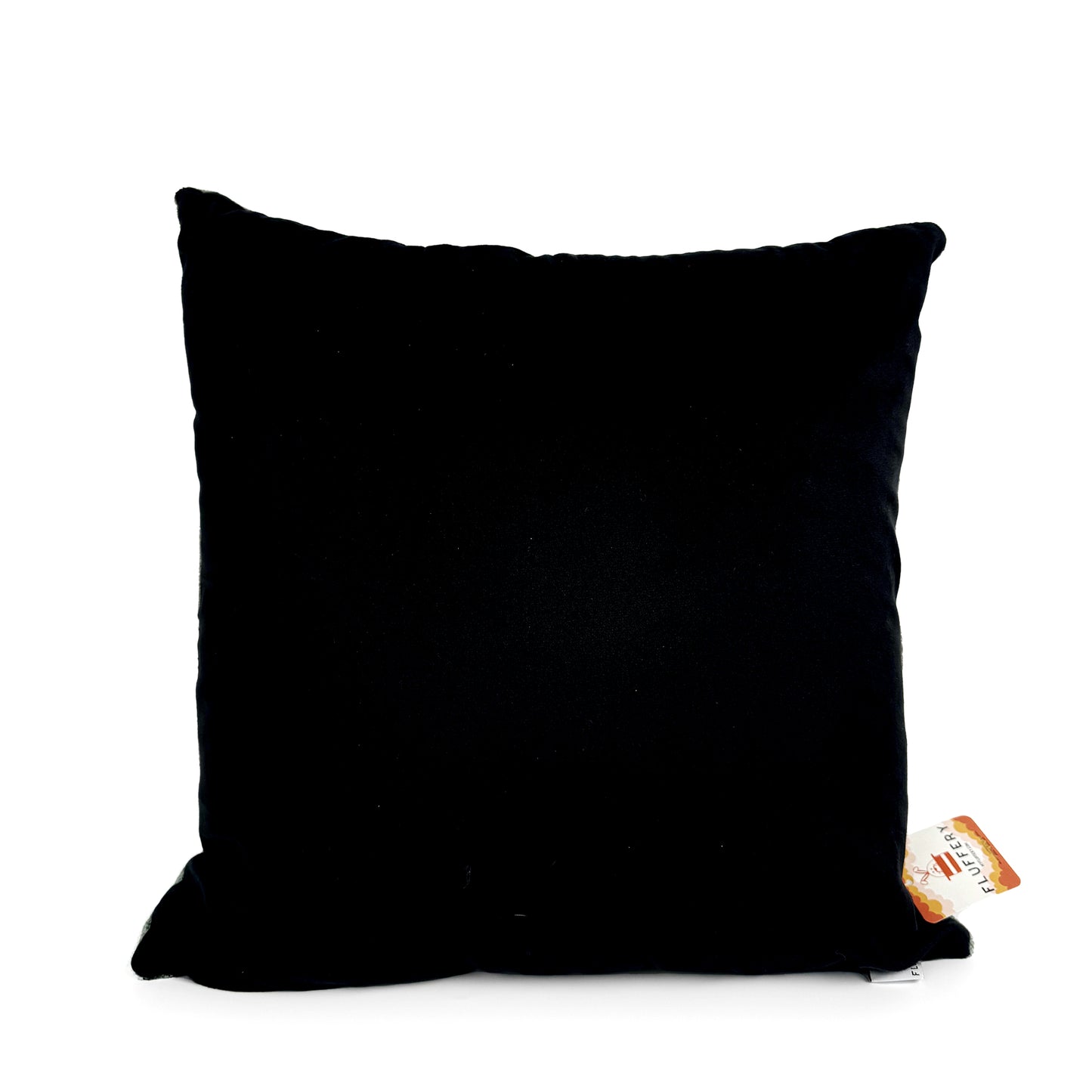 Fluffery Cozy Zebra Throw Pillow, Green (18" x 18" / 45 x 45 cm)