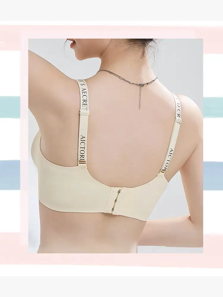 Texlina Women’s Sheer Strap Wireless Bra – AeroLift™ Contour Series (12 PCs/Pack)