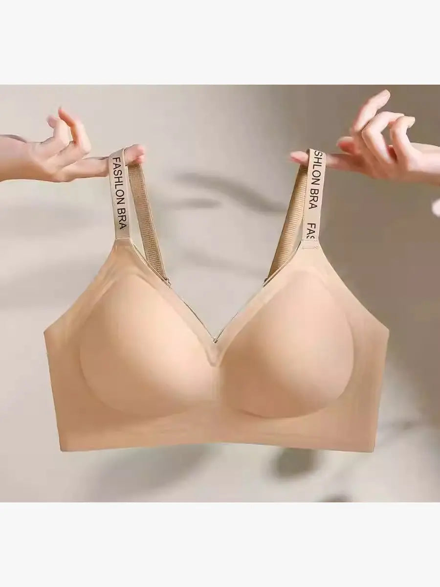 Texlina Women’s Seamless Lift Bra with Branded Straps – CurveEase™ Everyday Series (12 PCs/Pack)