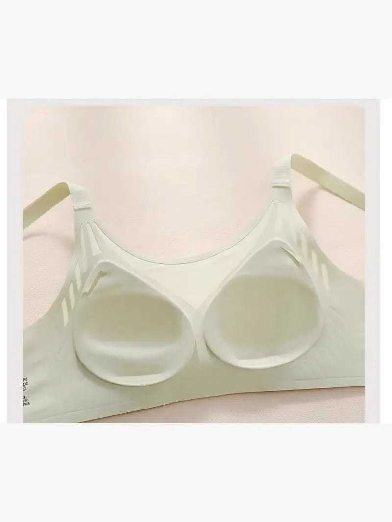 Texlina Women’s Seamless Mesh-Inlay Comfort Bra – CloudFit™ Motion Series( 12 PCS/Pack)