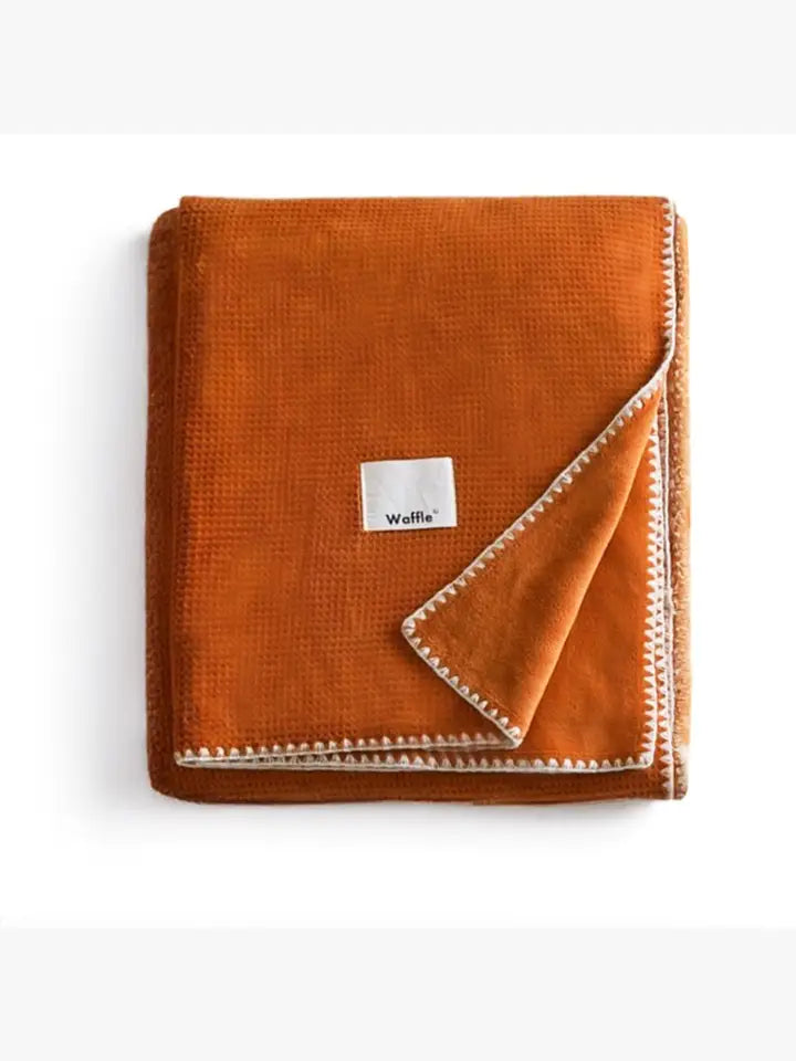 Embossed Waffled Throw 60" x 80"