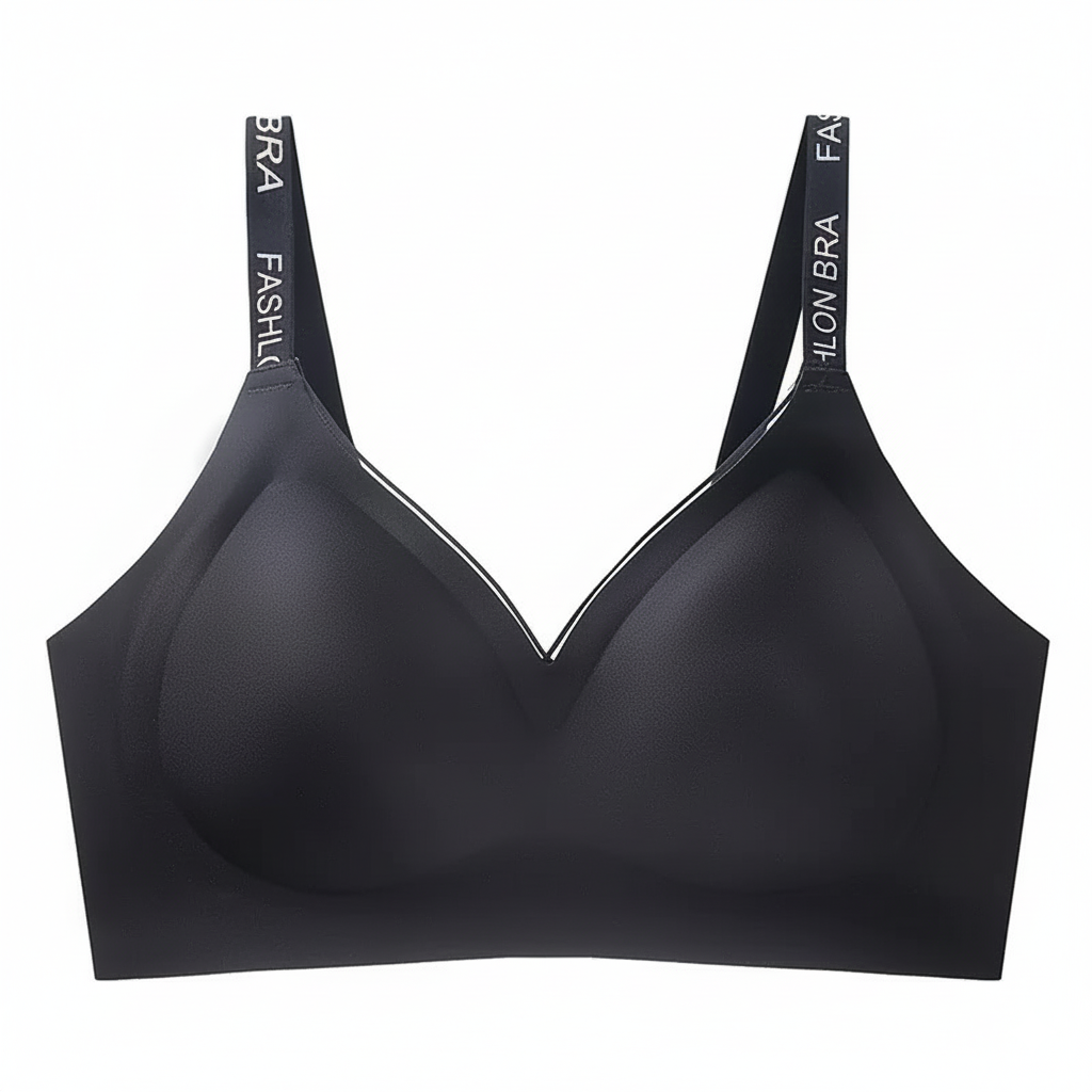 Texlina Women’s Seamless Lift Bra with Branded Straps – CurveEase™ Everyday Series (12 PCs/Pack)