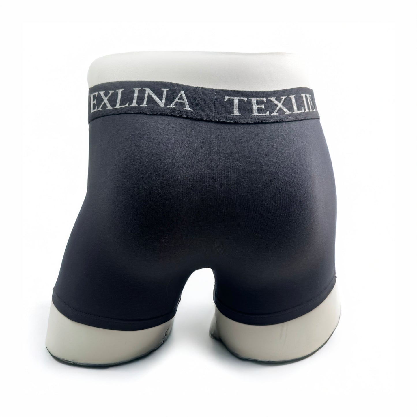Texlina Men's Stretch Boxer Brief Underwear, Cotton, Assorted, 3-Pack