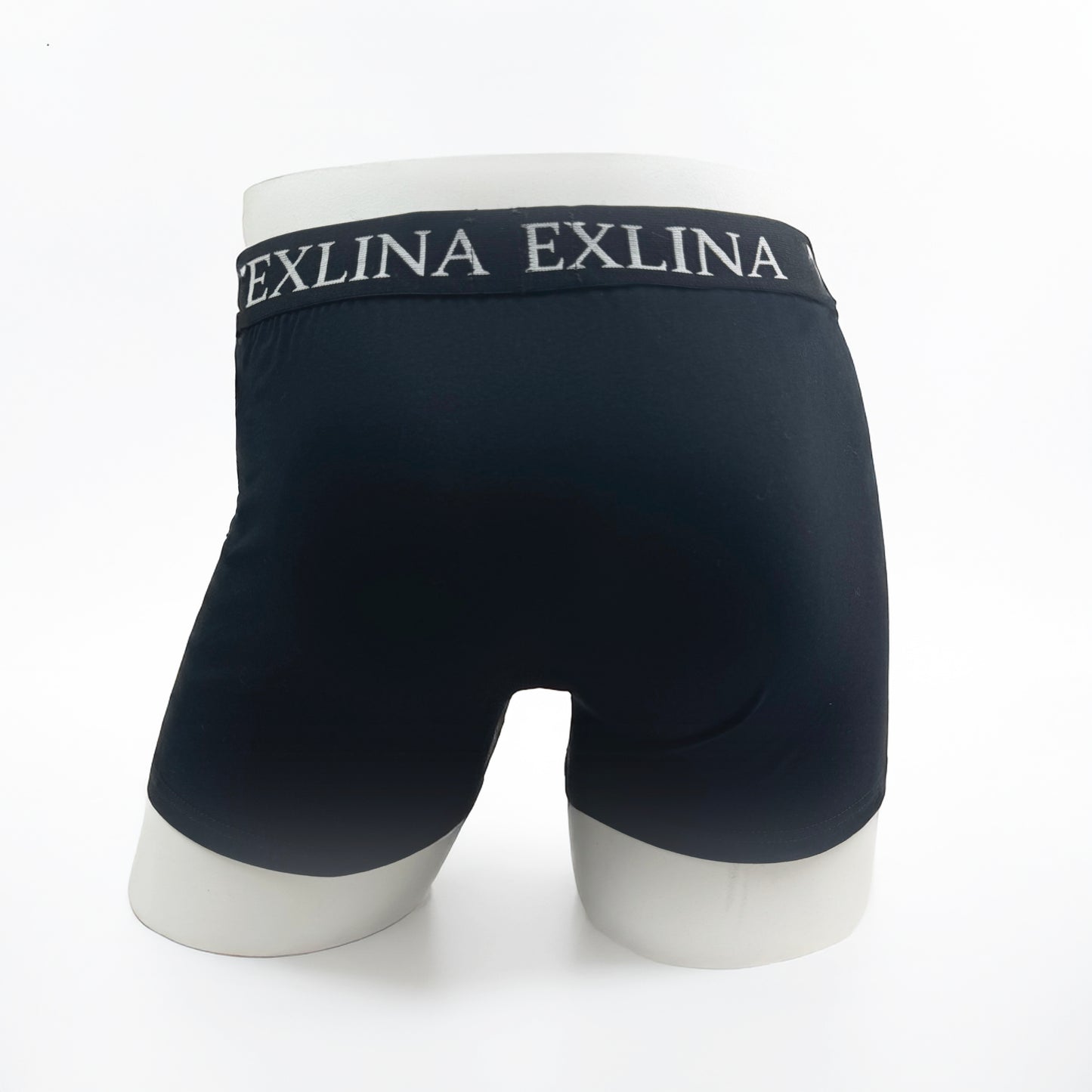 Texlina Men's Stretch Boxer Brief Underwear, Cotton, Assorted, 3-Pack