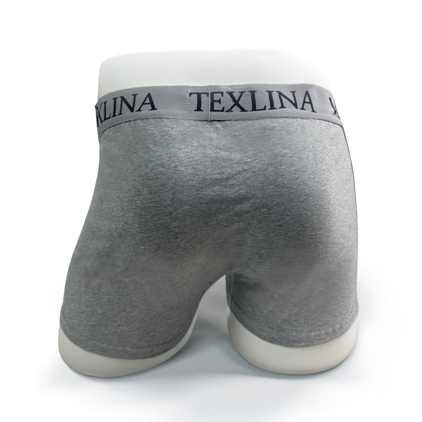 Texlina Men's Stretch Boxer Brief Underwear, Cotton, Assorted, 3-Pack