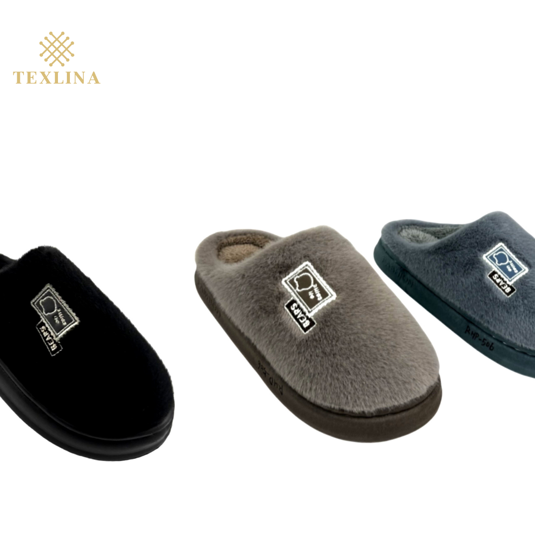Texlina Men Slippers (Pack of 12 pairs)