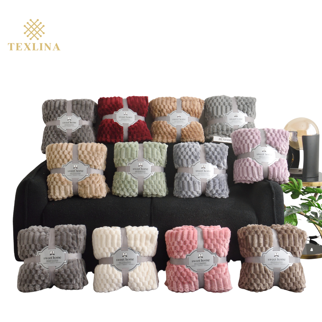 Fluffery Turtle Fleece Throw – Bubble-Texture Ultra Plush Blanket for Cozy Comfort