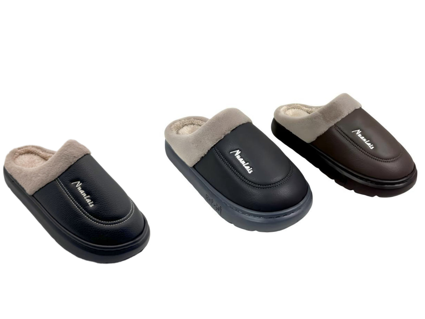 Texlina Men Slippers (Pack of 12 pairs)