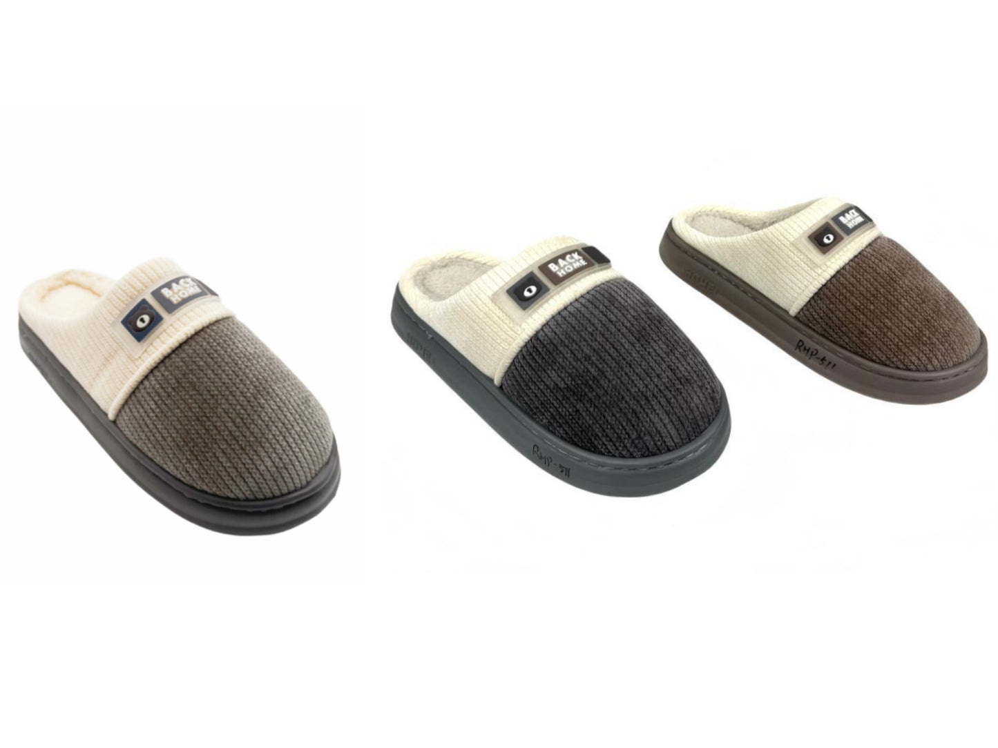 Texlina Men Slippers (Pack of 12 pairs)