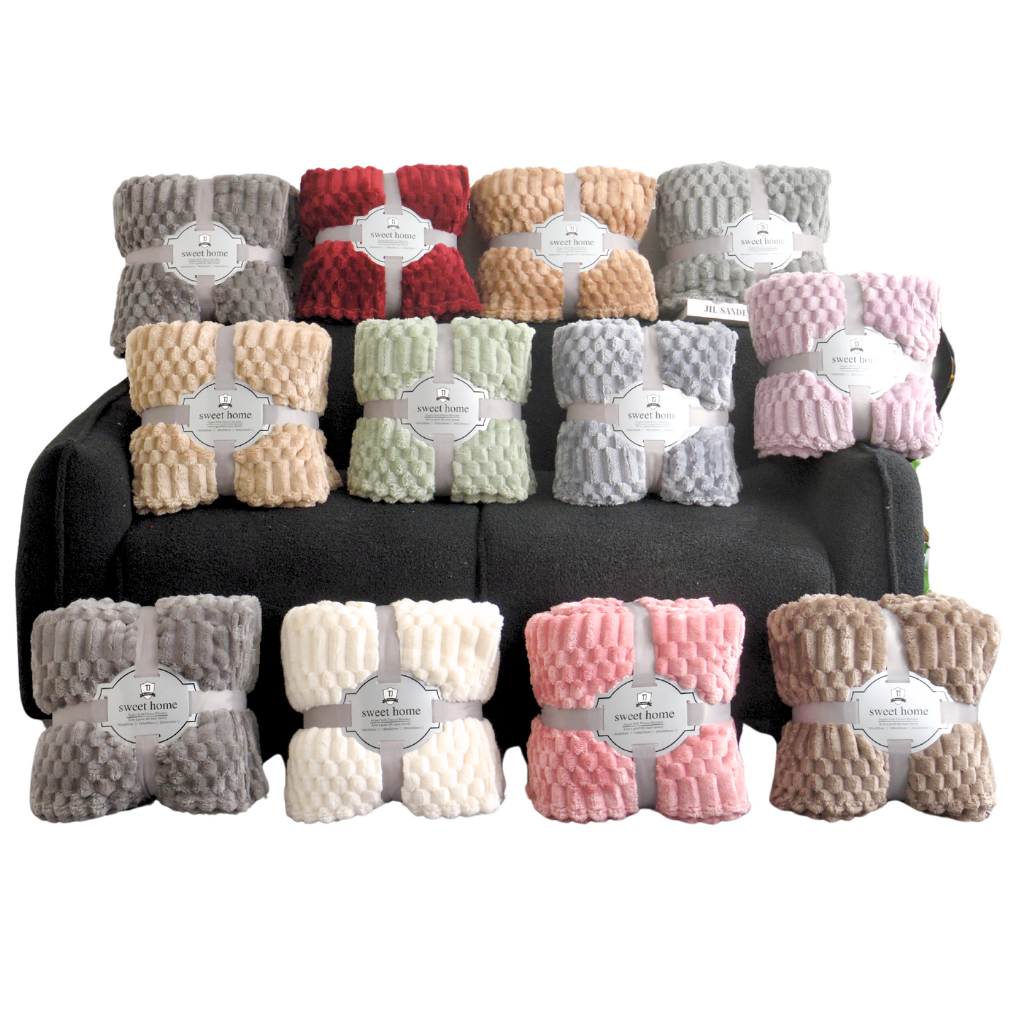 Fluffery Turtle Fleece Throw – Bubble-Texture Ultra Plush Blanket for Cozy Comfort