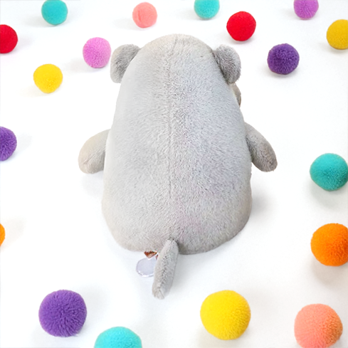 Fluffery Happy Hippo Plush Toy (10" / 25 cm)