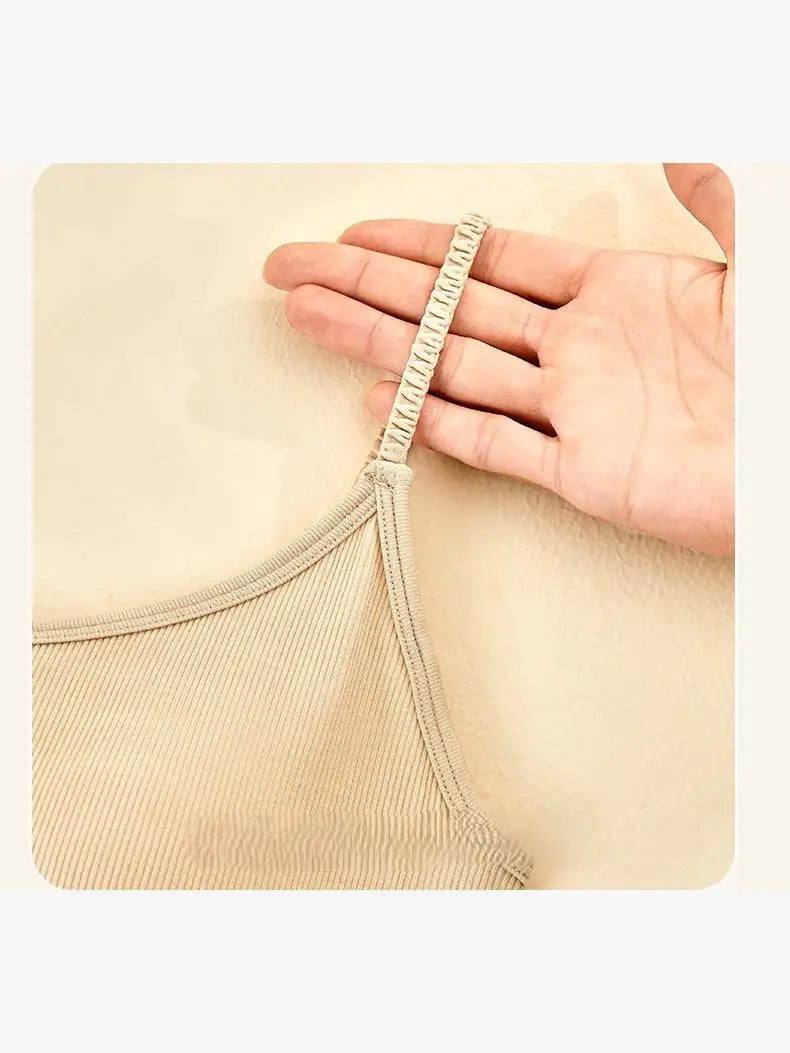 Texlina Women’s Ribbed Longline Seamless Bra – FlexEase™ Lounge Support Series (10 PCs/Pack)