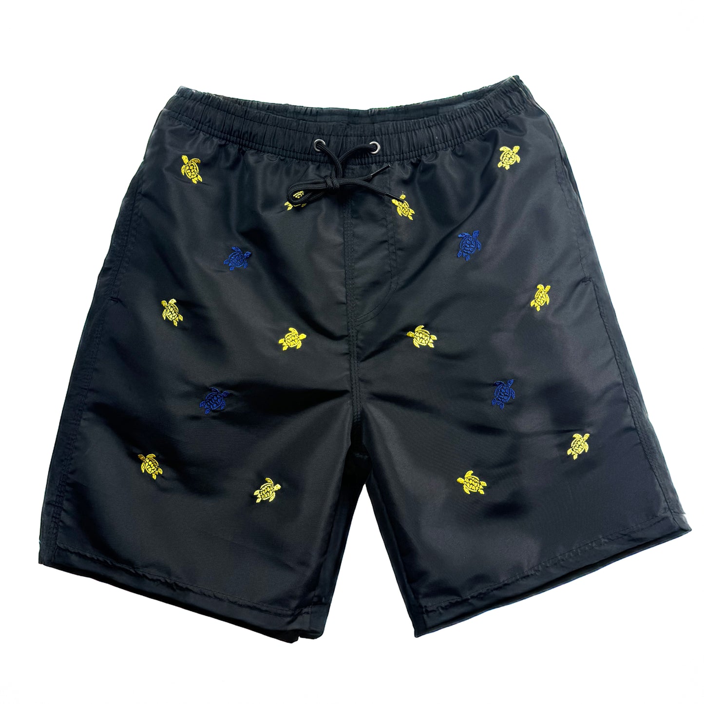 Texlina Men’s Peach Skin Embroidered Beach Shorts – TurtleTide™ SoftTouch Series