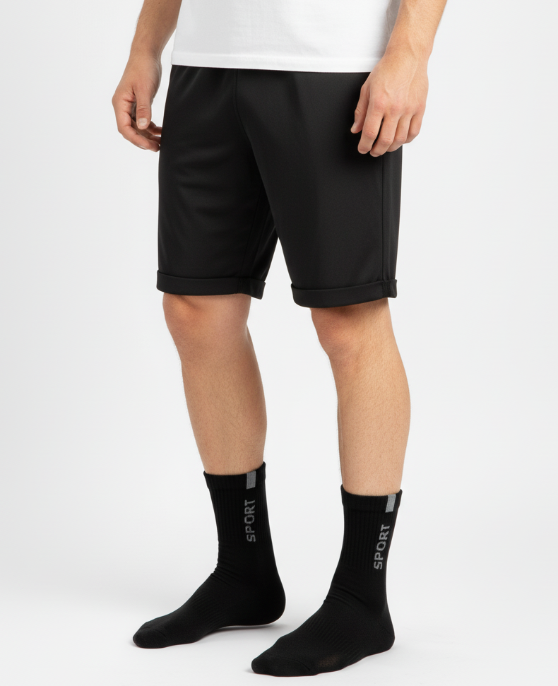 Men's "SPORT" Printed Mid-Calf Socks - Soft Elastic Fit