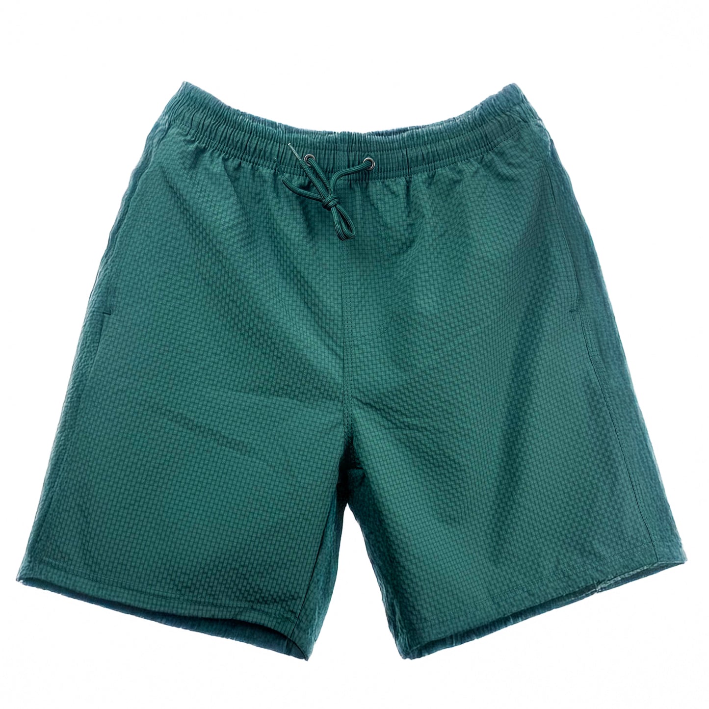 Texlina Men’s Foam-Printed Solid Color Beach Shorts – TreadTex™ Performance Comfort Series