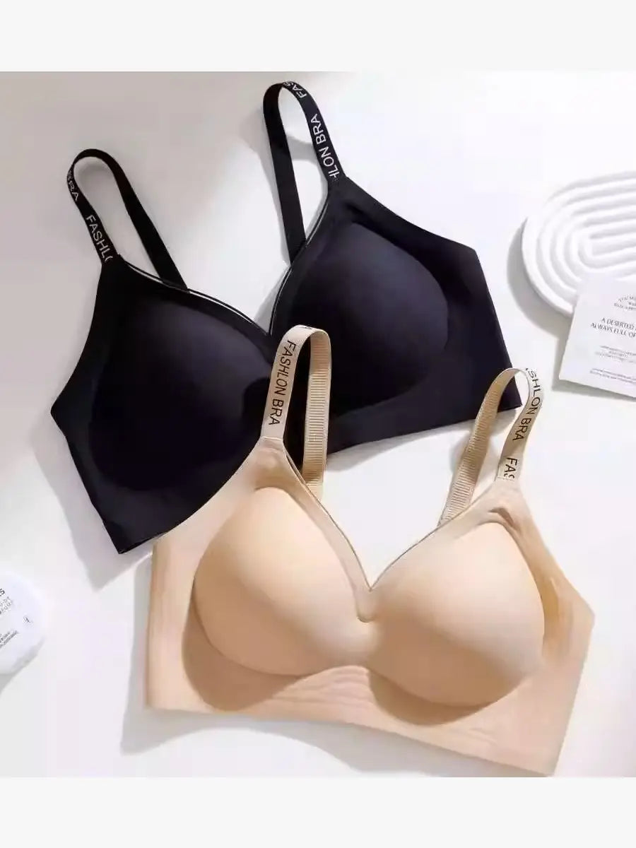 Texlina Women’s Seamless Lift Bra with Branded Straps – CurveEase™ Everyday Series (12 PCs/Pack)