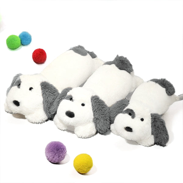 Fluffery Fluffy Dog Plush Toy Sleeping Pillow (26" / 65 cm & 39" / 100 cm)