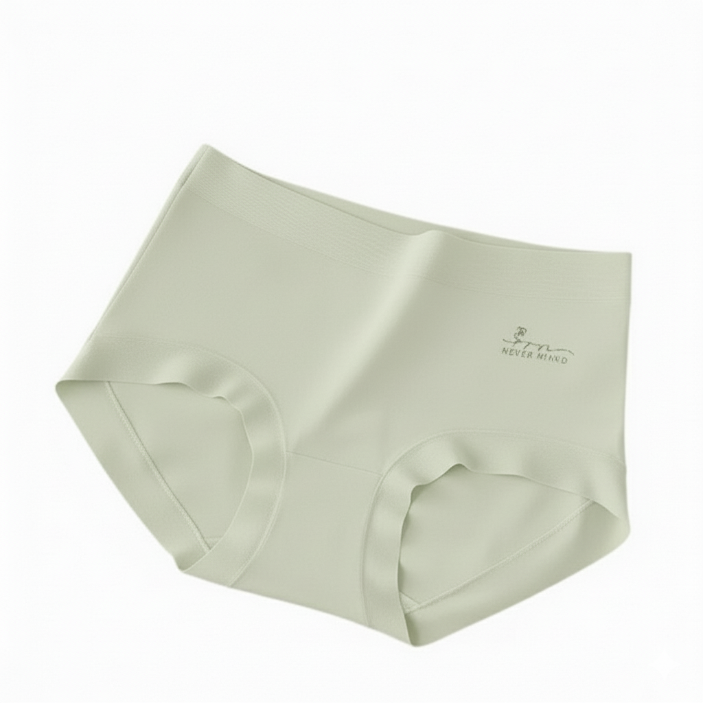 Texlina Women’s Antibacterial Seamless High-Waist Briefs – FreshGuard™ Daily Wellness Series( 12 PCS/Pack)
