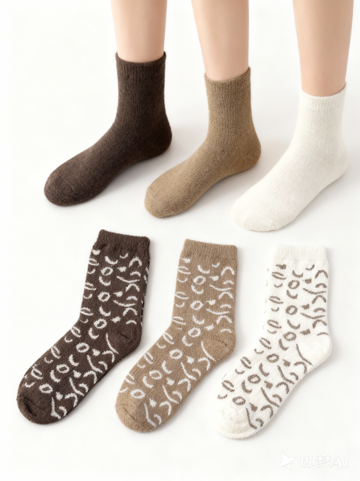 Chritsmas Gift Winter Flannel Socks Wool 1CTN