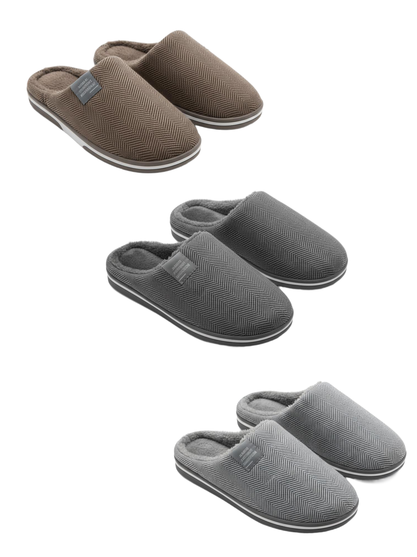 Texlina Men Slippers (Pack of 12 pairs)