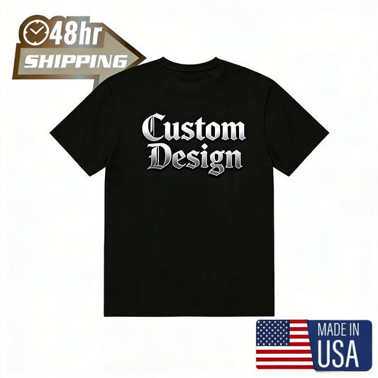 Plus Size Women's 200g Custom Heat Press T-Shirt – Fast Shipping