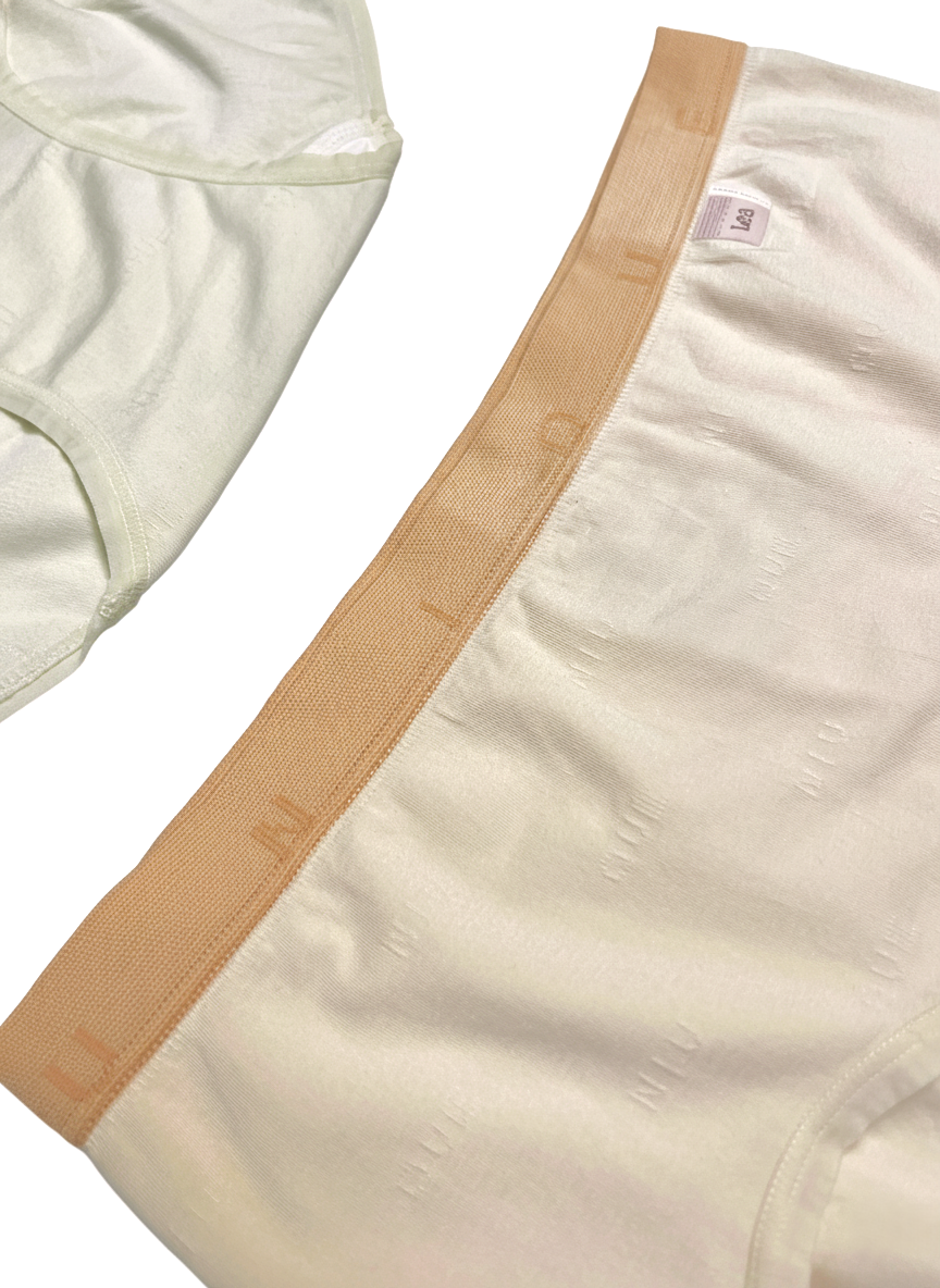 Texlina Women’s Breathable Cotton Mid-Rise Briefs with Contrast Waistband – Lea™ Anti-Bacterial Core Cotton Collection( 10 PCS/Pack)