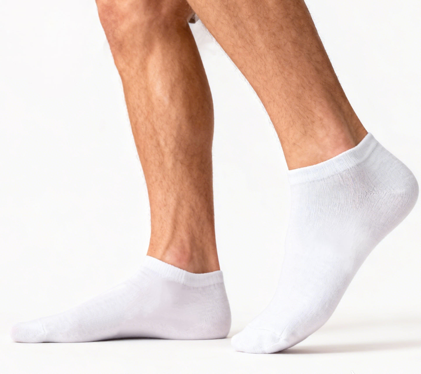 Men's Solid Color Low-Cut Ankle Socks Casual Daily Socks