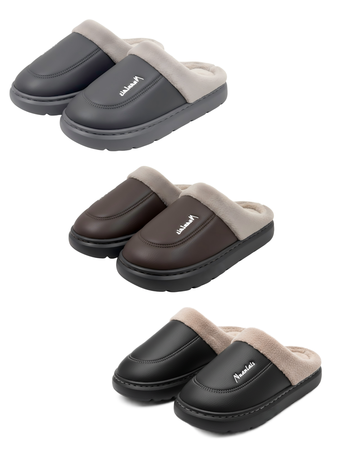 Texlina Men Slippers (Pack of 12 pairs)