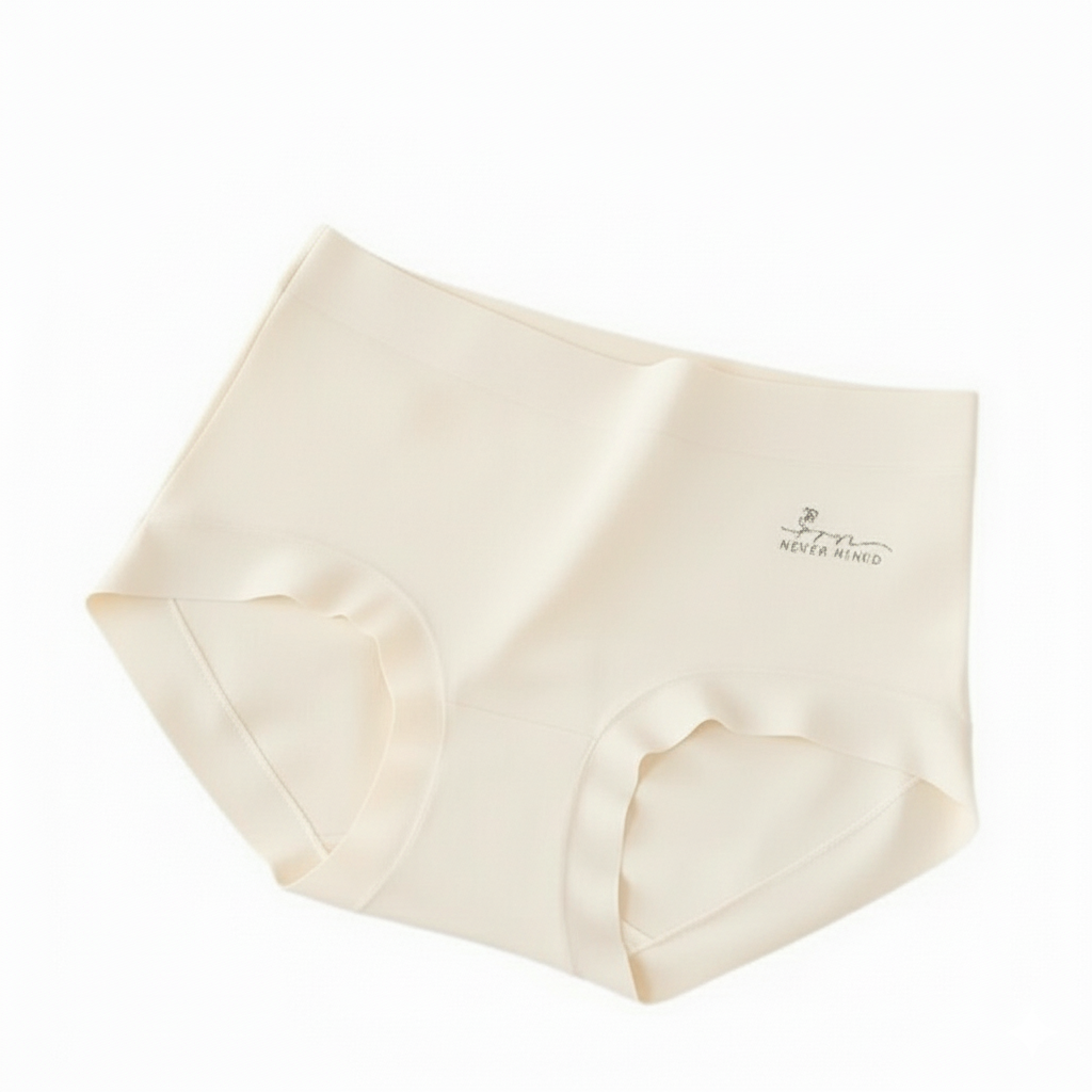 Texlina Women’s Antibacterial Seamless High-Waist Briefs – FreshGuard™ Daily Wellness Series( 12 PCS/Pack)