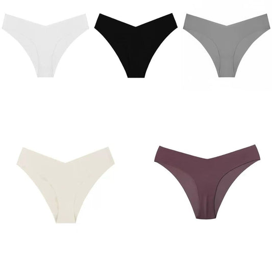 Texlina Women’s Seamless Mid-Rise Briefs – CleanCut™ Sleek Comfort Collection( 10 PCS/Pack)