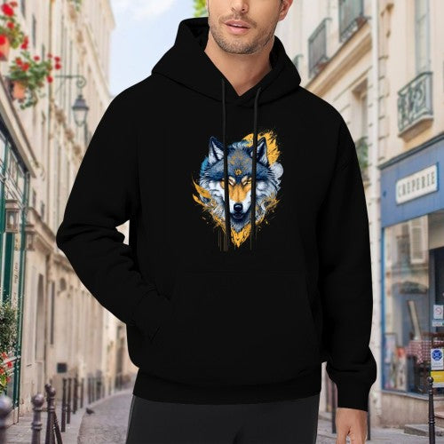 Custom 320g Men’s Hoodie – High Quality Heavyweight Fabric Fast Shipping