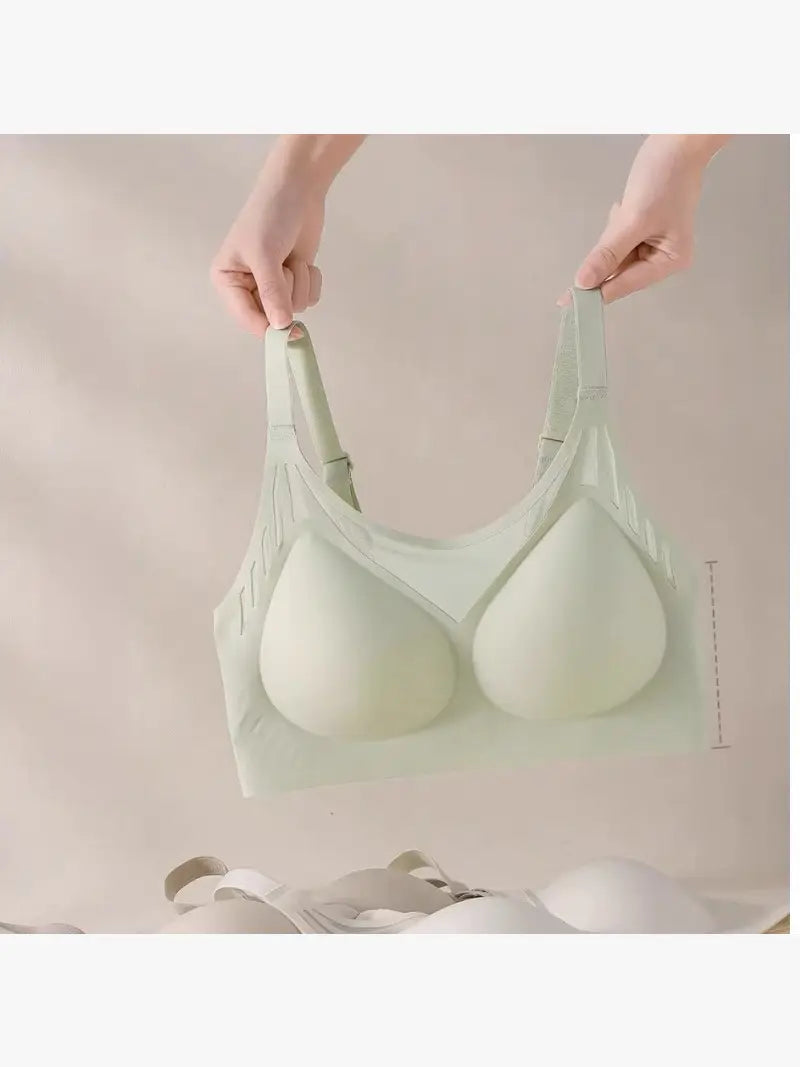 Texlina Women’s Seamless Mesh-Inlay Comfort Bra – CloudFit™ Motion Series( 12 PCS/Pack)