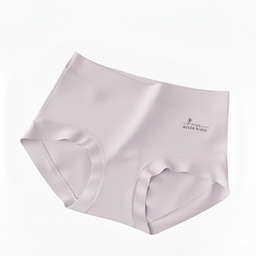 Texlina Women’s Antibacterial Seamless High-Waist Briefs – FreshGuard™ Daily Wellness Series( 12 PCS/Pack)