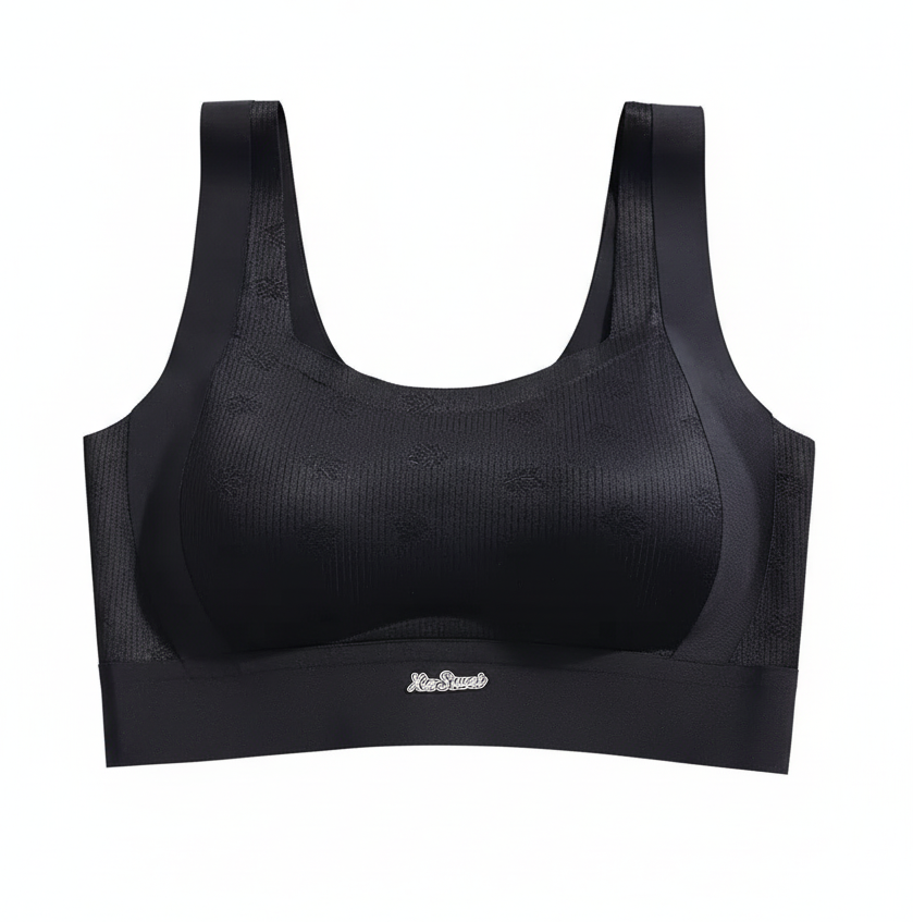 Texlina Women’s Ribbed Lift Wireless Bra – FlexSupport™ Sculpt Series (12 PCs/Pack)