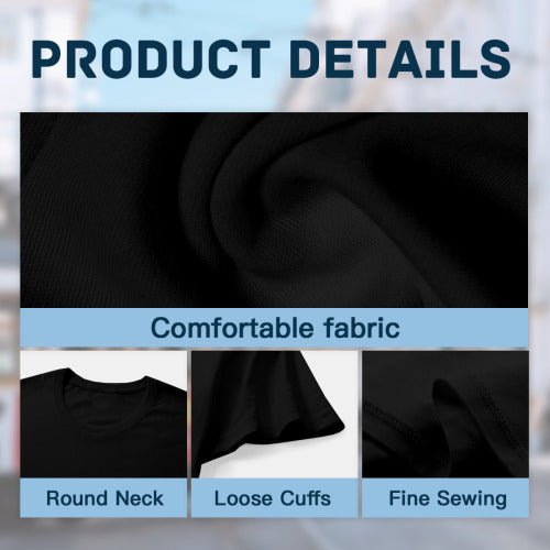 Men's 200g Cotton T-Shirt Custom Design Print Fast Shipping