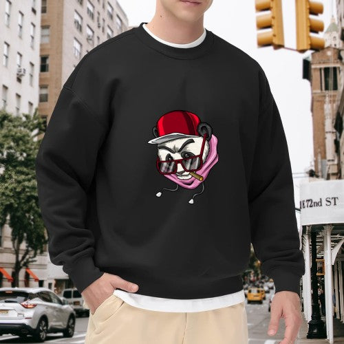 High Quality 300g Crewneck Sweatshirt for Men – Custom Printing Available