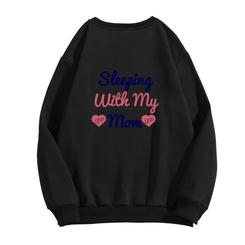 Custom Print Plus Size Crewneck Sweatshirt For Women | 300g Heavyweight Fabric