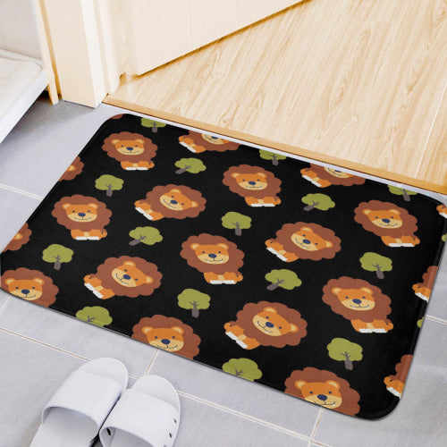 Valentine's Day Custome Flannel Floor Mat – 1cm Thickness