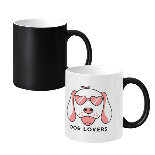 Valentine's Day 11oz Frosted Color-Changing Custom Mug