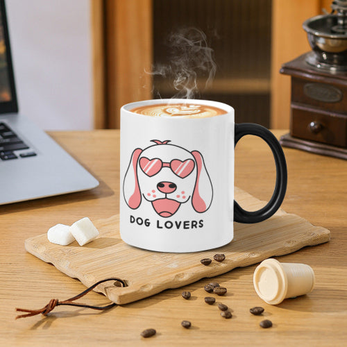 Valentine's Day 11oz Frosted Color-Changing Custom Mug