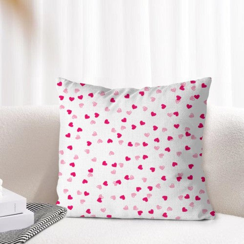 Valentine's Day Custom Double-Sided Linen Pillow Cover