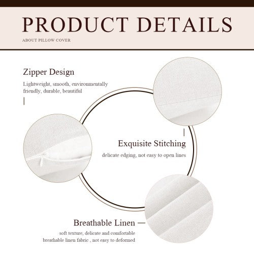 Valentine's Day Custom Double-Sided Linen Pillow Cover