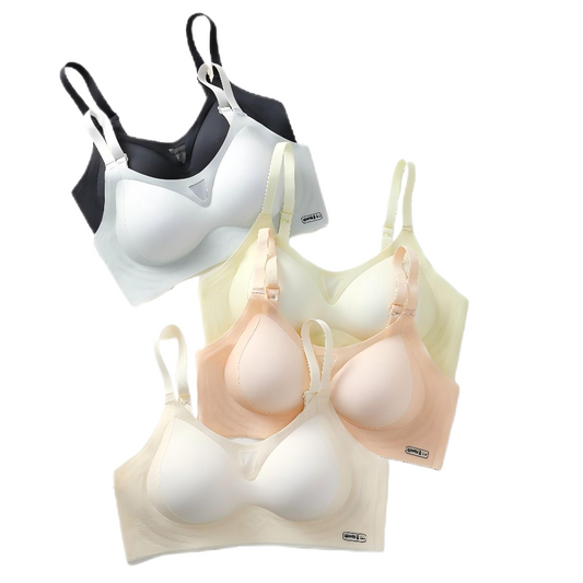 Texlina Women’s Seamless Mesh Panel Bra – AeroLift™ ComfortFit Series