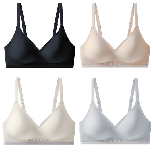 Texlina Women’s Ultra Smooth Wireless Bra – GoodLuck™ Seamless Everyday Series