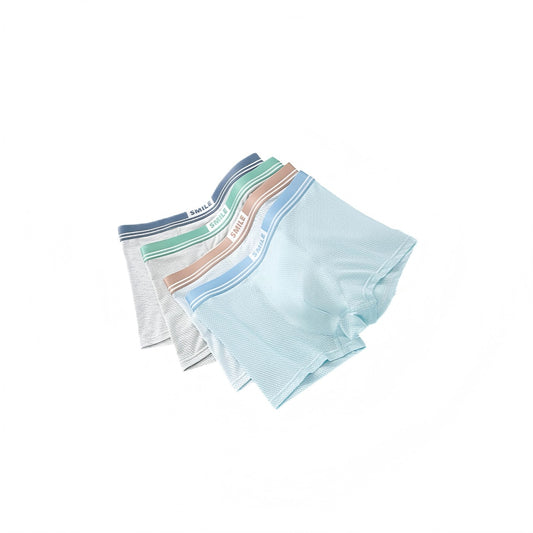 Texlina Minimalist Mesh Boxer Briefs – Boys’ “Smile” Collection