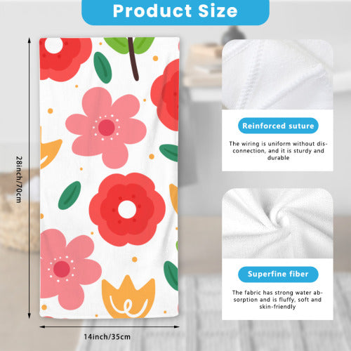 Valentine's Day Themed Customizable Towels